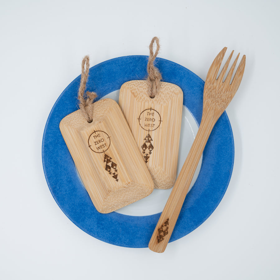 SCRAPE - Bamboo Pot Scraper Set of 2